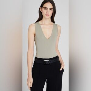 Club Monaco Deep-V Bodysuit